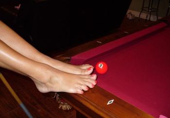 Shelby Playing Pool