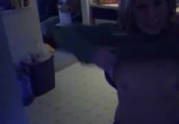 Freind Flashing Tits