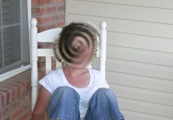 Tiffani Milf Relaxing On Porch