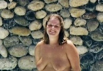 Topless pic dare at resort