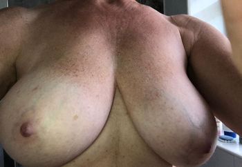 Who'd like to titty fuck my...