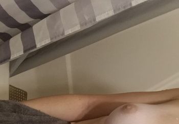 My girlfriend getting ready 