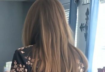 Tight jeans ass...