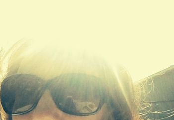 Me sunbathing 