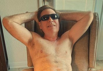 Posing nude in my living room
